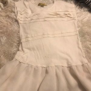 Nicole Miller 4t Cream Dress